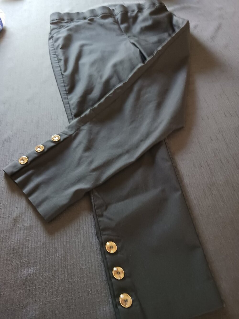 ROZ & ALI BLACK PANTS,  SIZE 14